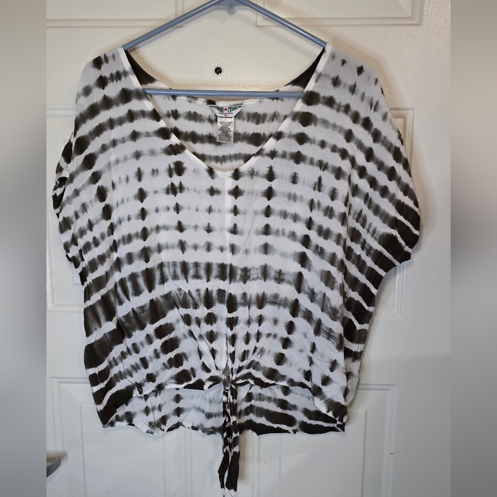 Hard Tail Oversized‎ Tie-Dye Top Size Medium